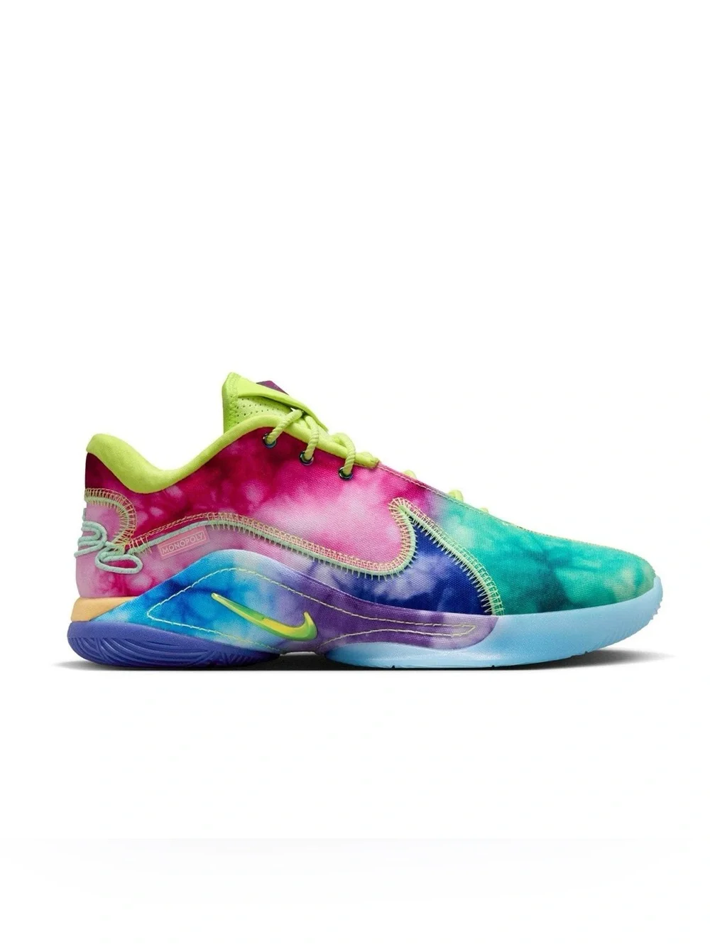 Nike LeBron 22 x Monopoly What The Tie Dye Basketball Shoes Men's Size 11.5 NWT